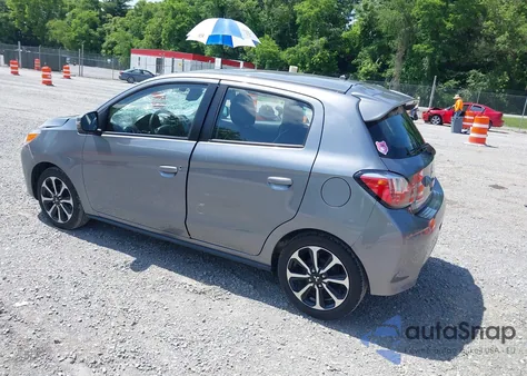 2023 Mitsubishi Mirage Black Edition/Ralliart/Se z USA, uszkodzony, nr VIN ML32AWHJ1PH000898